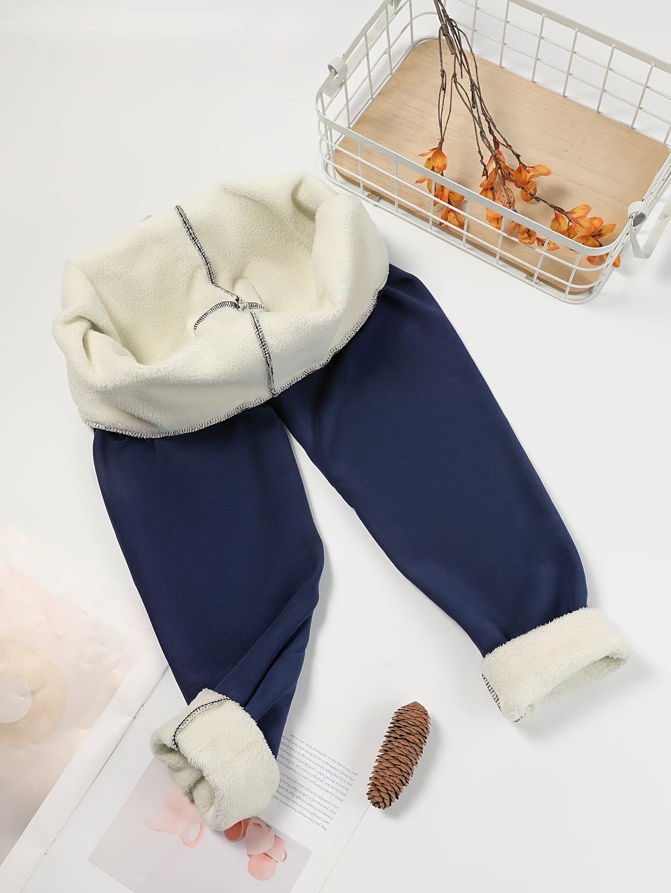 Women's Plush-Lined High Waist Winter Leggings - MISCOZY