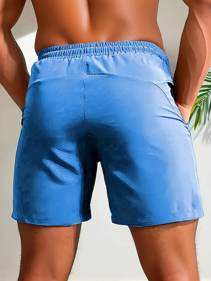 Men's Loose Solid Summer Shorts - MISCOZY