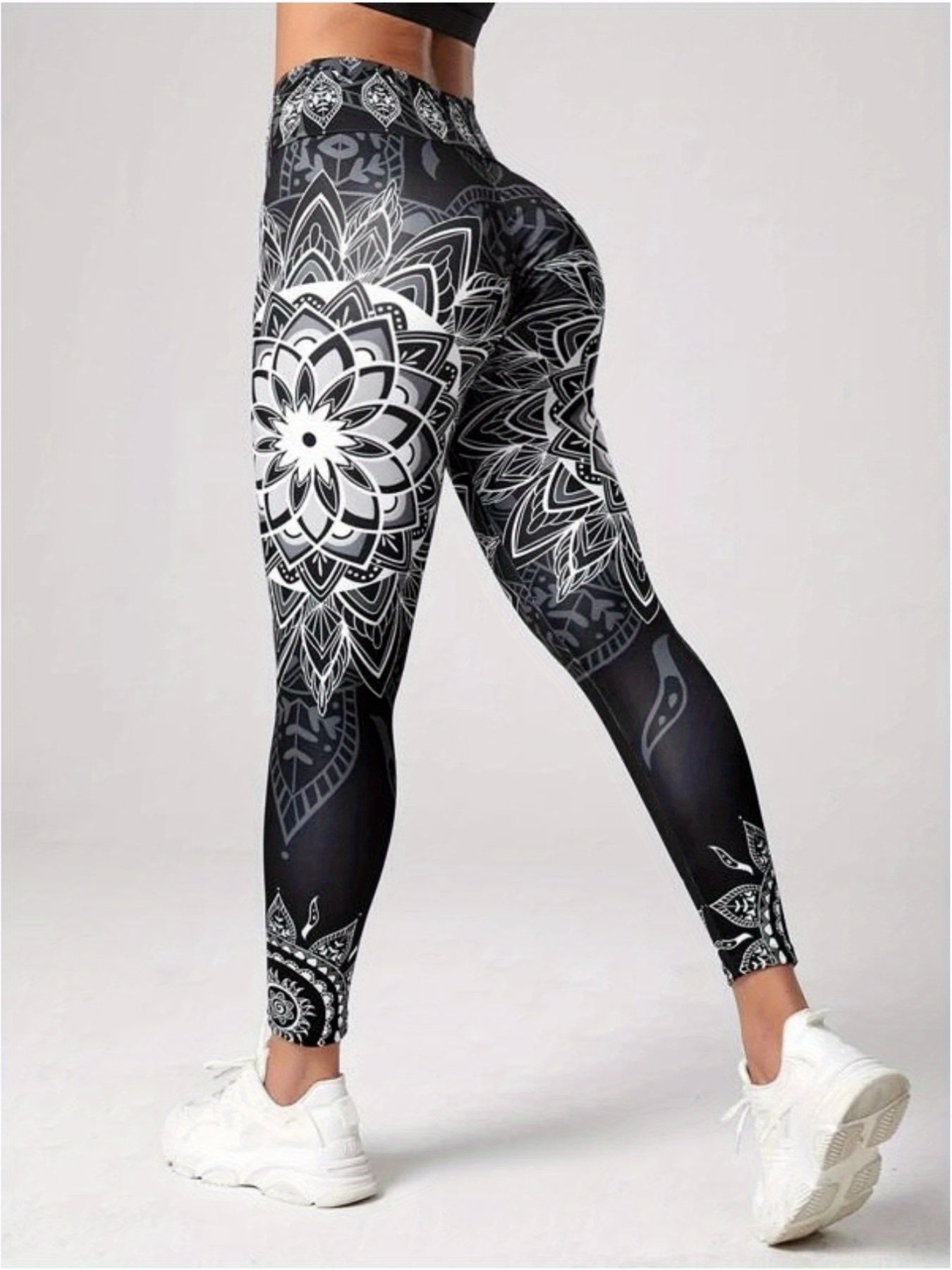 High-Waist Tummy Control Yoga Leggings