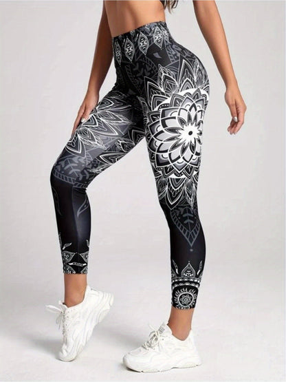 High-Waist Tummy Control Yoga Leggings