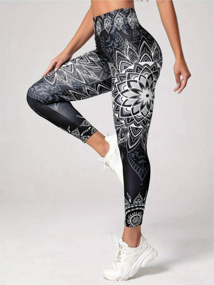 High-Waist Tummy Control Yoga Leggings