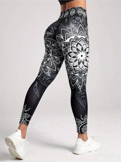 High-Waist Tummy Control Yoga Leggings