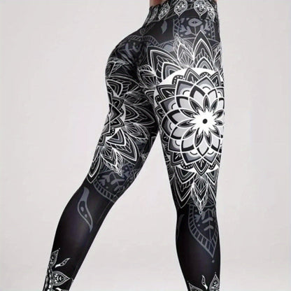 High-Waist Tummy Control Yoga Leggings