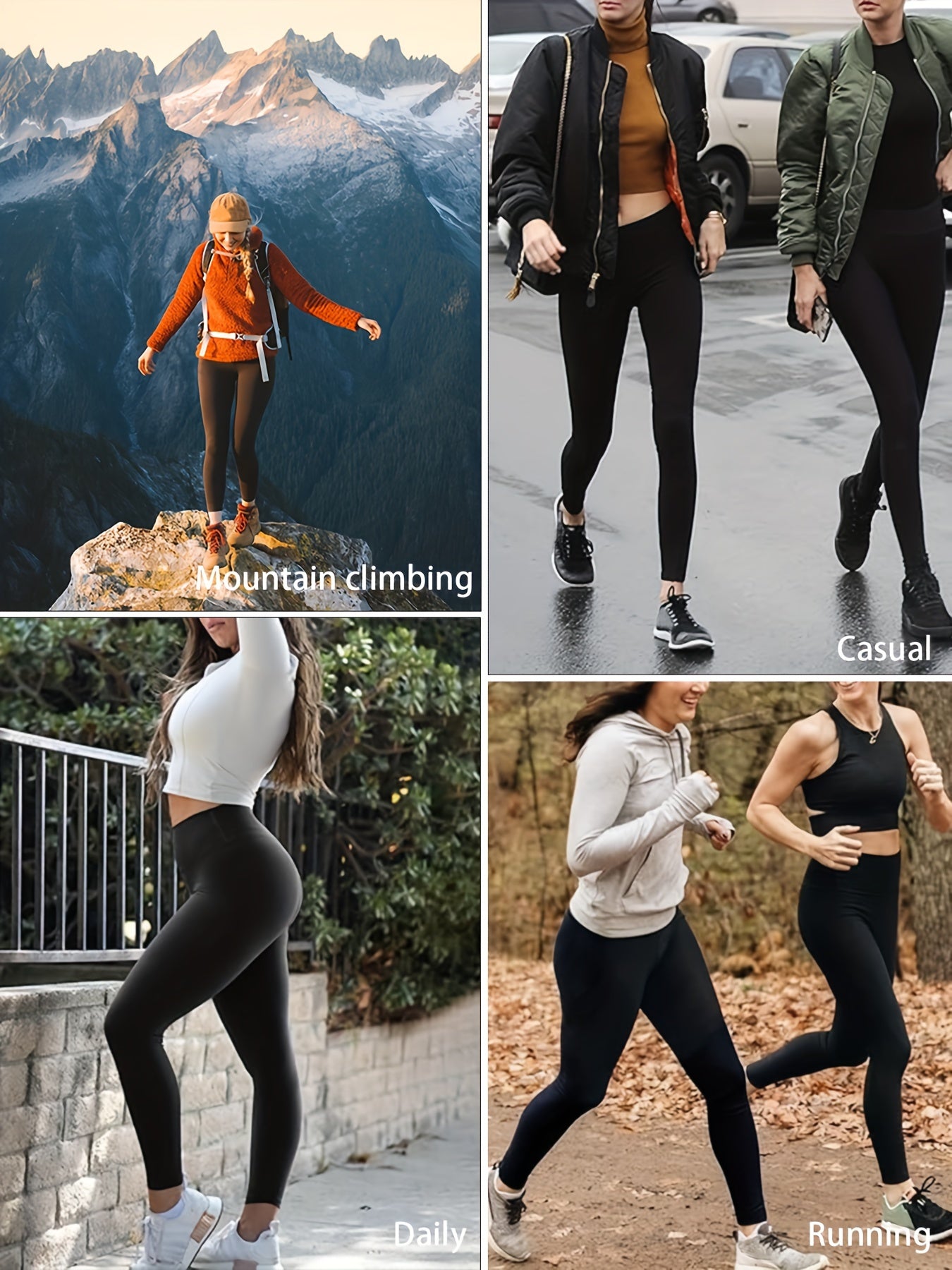 Super Soft High-Waisted Leggings for Women - MISCOZY