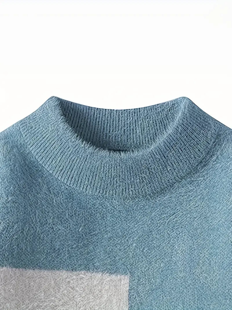 Miscozy Thermal Fleece Sweater - Slim Fit, Warm Inner