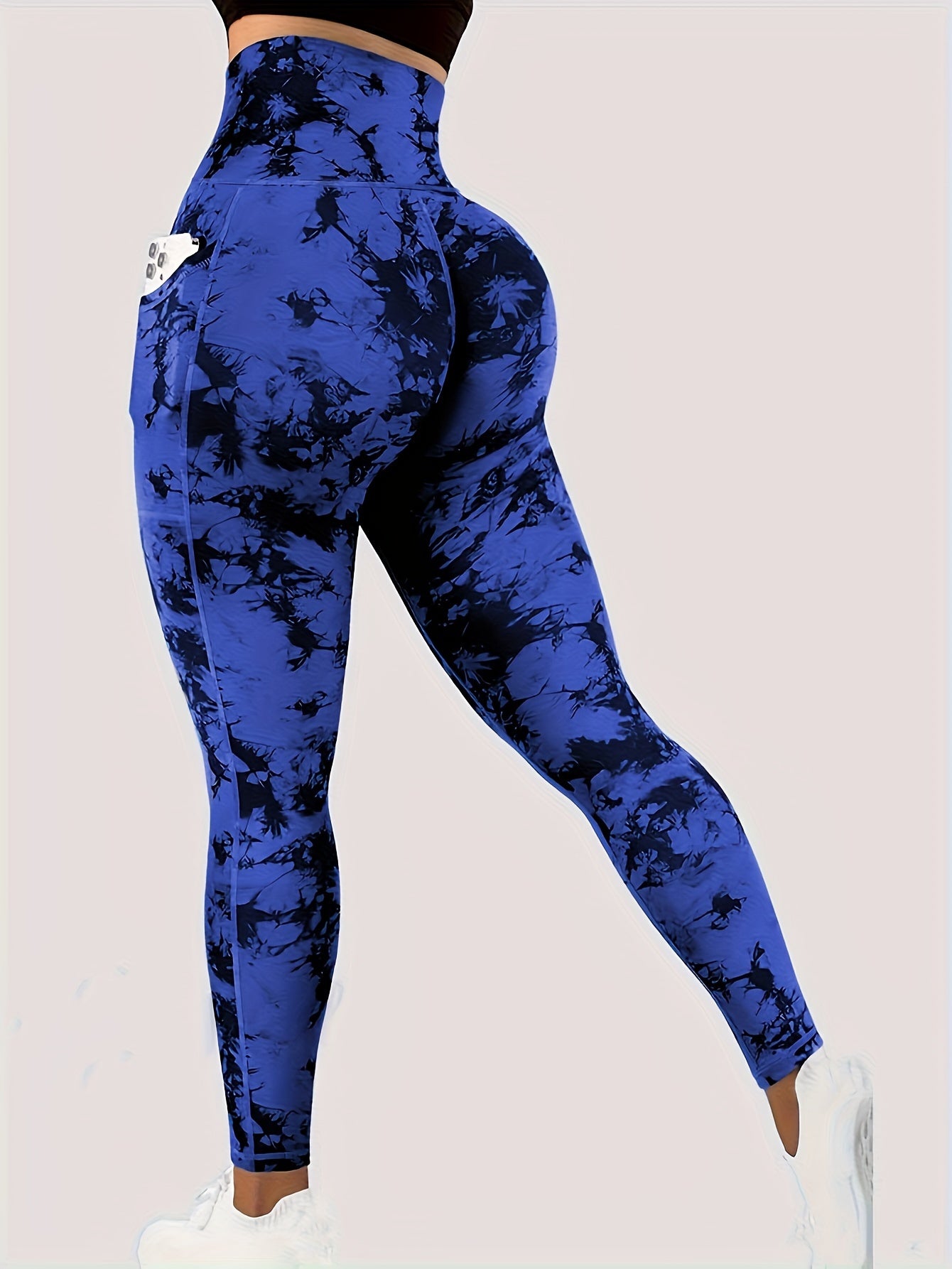 Miscozy Printed High-Waisted Fitness Yoga Leggings