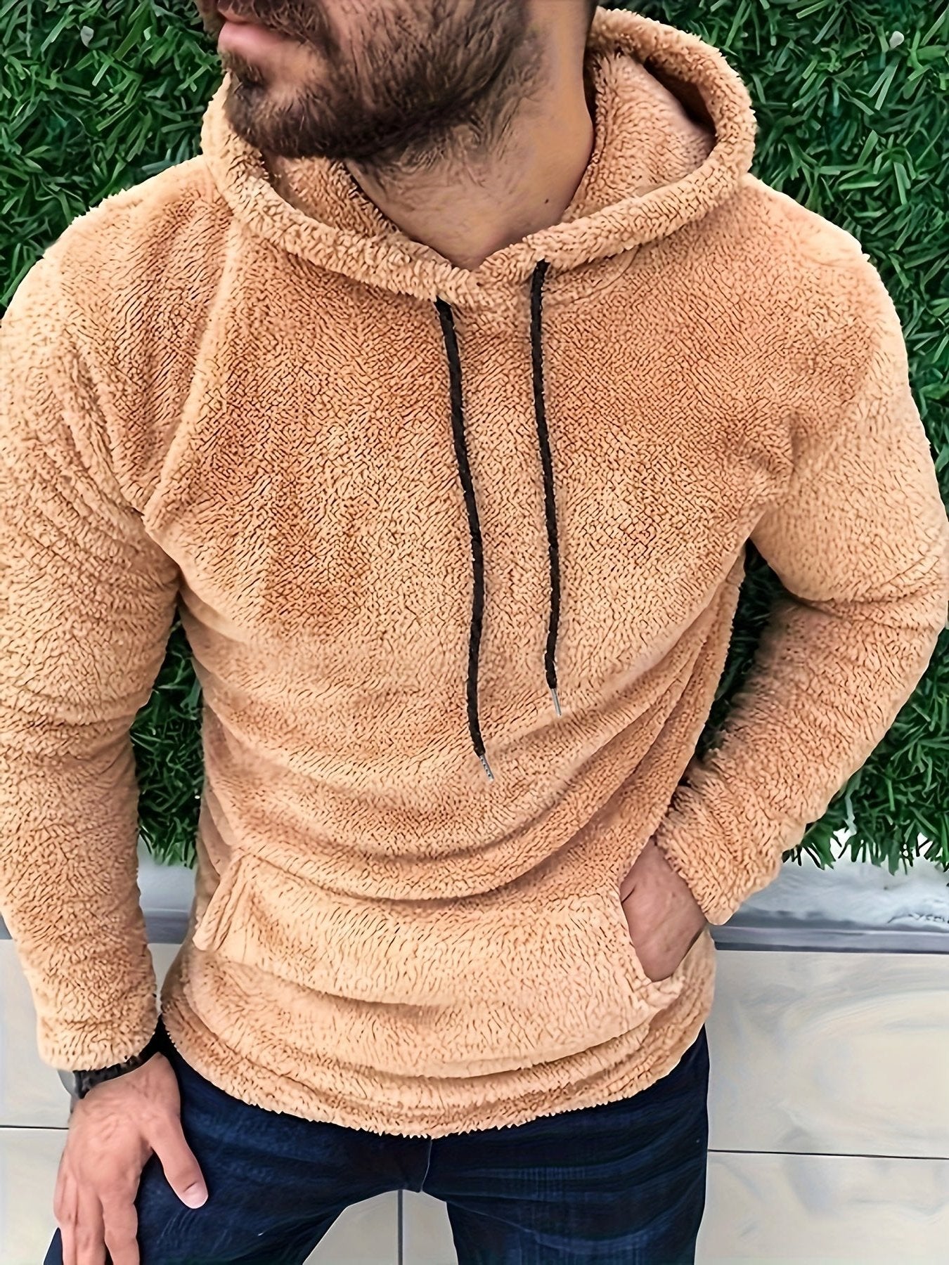 Men's Cool Warm Fluffy Hoodie - MISCOZY