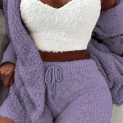 Miscozy Warm Fuzzy 3-piece pajama set