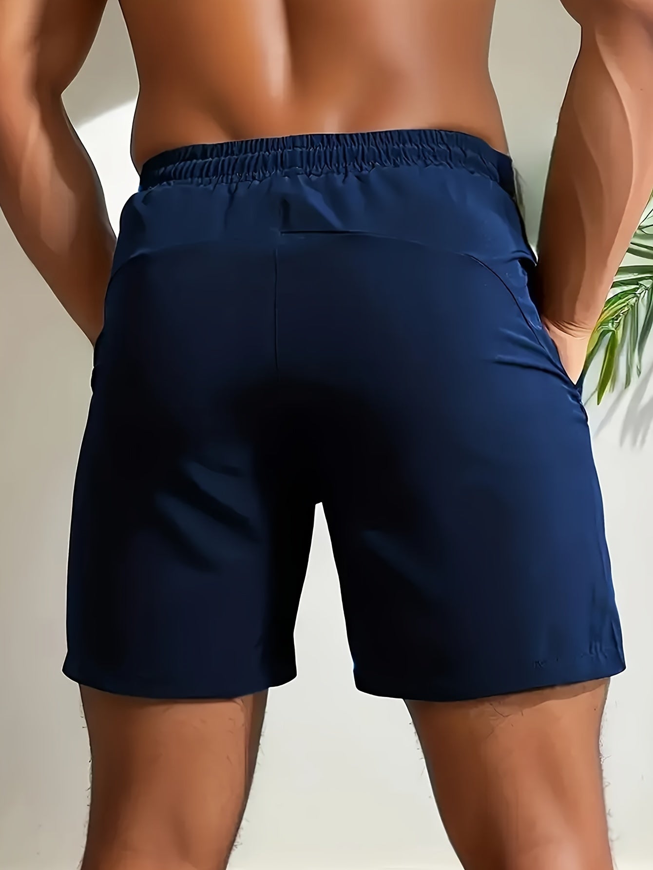 Men's Loose Solid Summer Shorts - MISCOZY