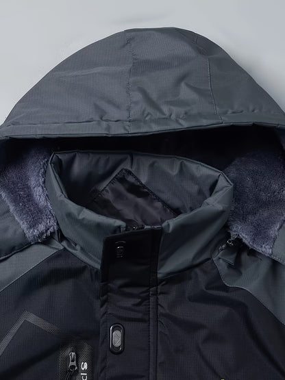 Men's waterproof, Winter Windbreaker Jacket - MISCOZY