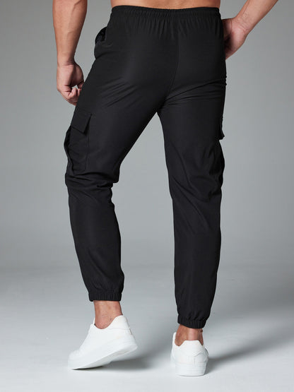 Men's Casual Multi-Pocket Cargo Pants - MISCOZY