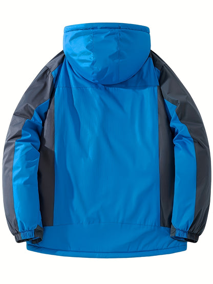 Waterproof Warm Fleece Hooded Outdoor Coat - MISCOZY