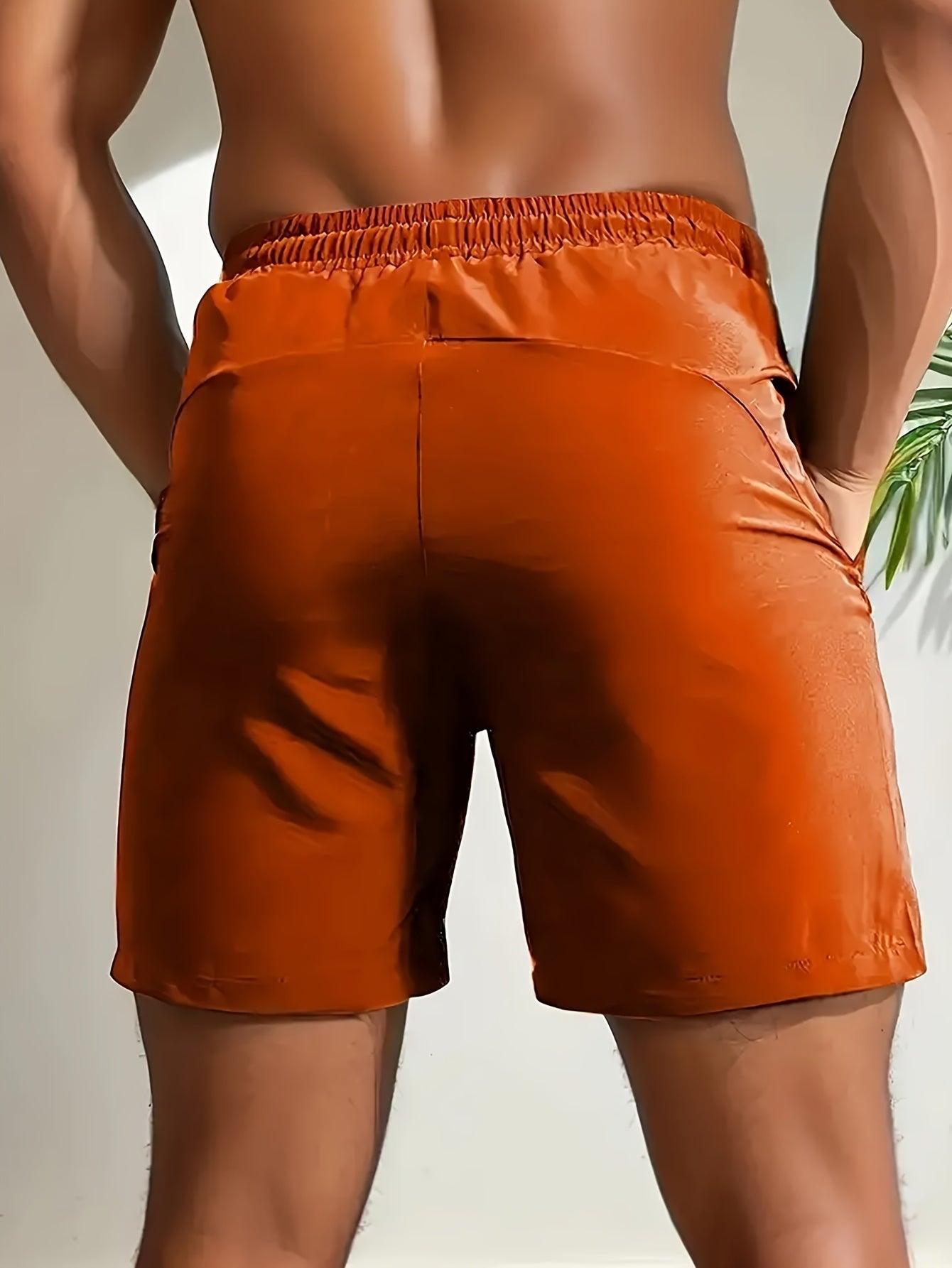 Men's Loose Solid Summer Shorts - MISCOZY