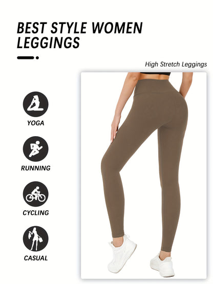 Super Soft High-Waisted Leggings for Women - MISCOZY