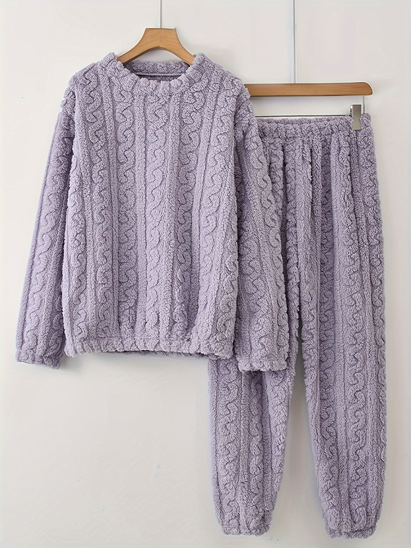 Women's Cozy Plush Pajama Set - MISCOZY