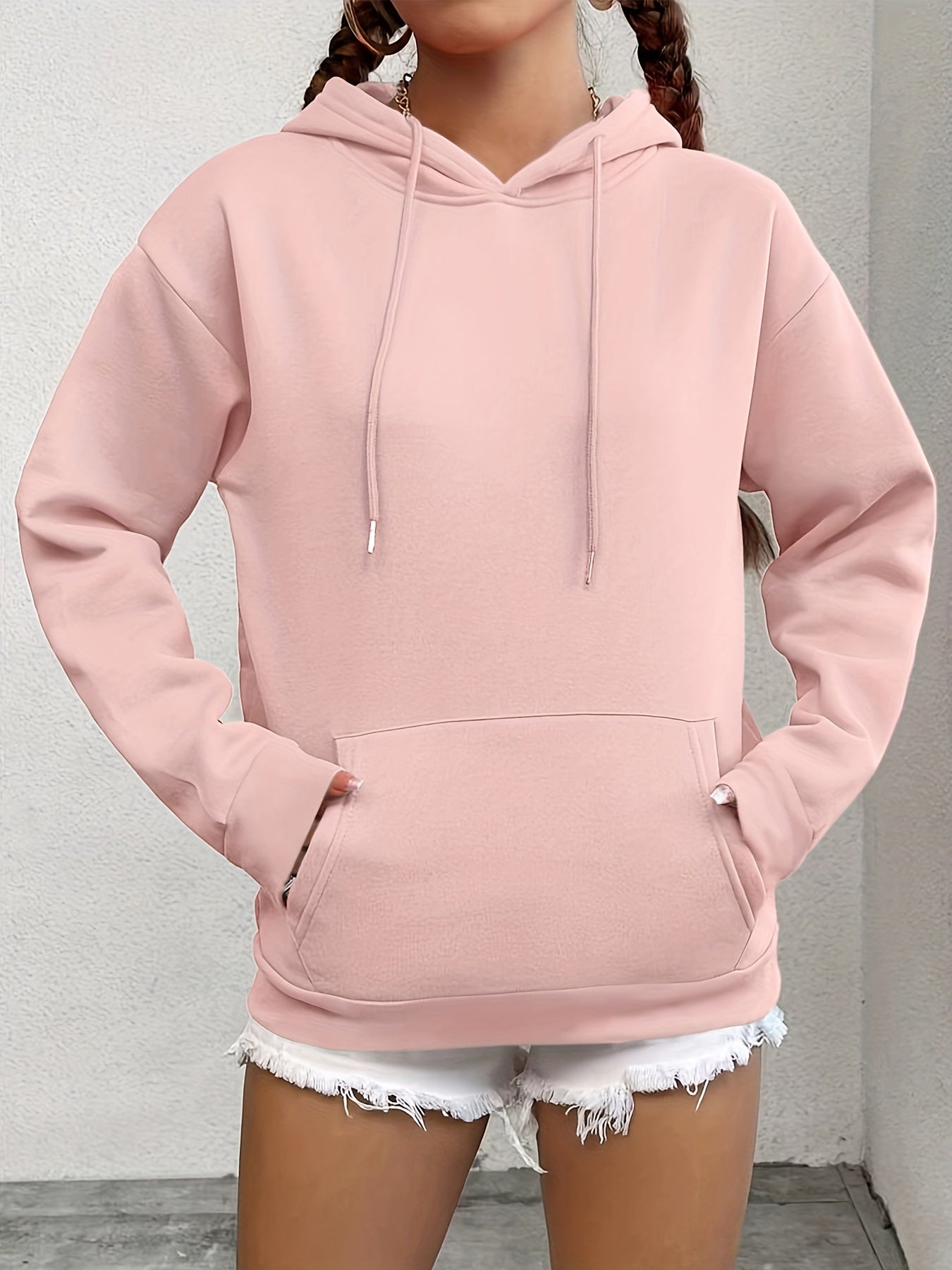 Miscozy's Loose Drawstring Hoodie for women