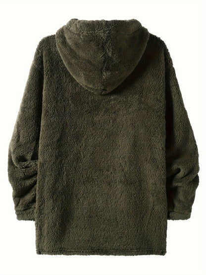 Men's Cool Warm Fluffy Hoodie - MISCOZY