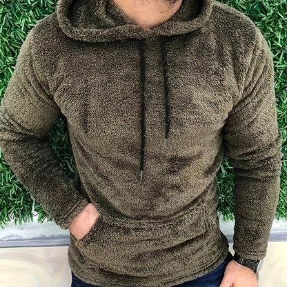 Men's Cool Warm Fluffy Hoodie - MISCOZY