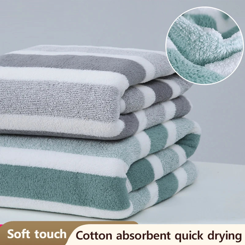 Thickened Absorbent Bath Towel Soft Face Towel for Home - MISCOZY