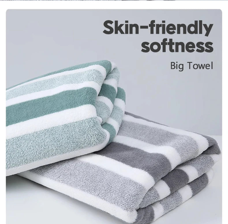 Thickened Absorbent Bath Towel Soft Face Towel for Home - MISCOZY