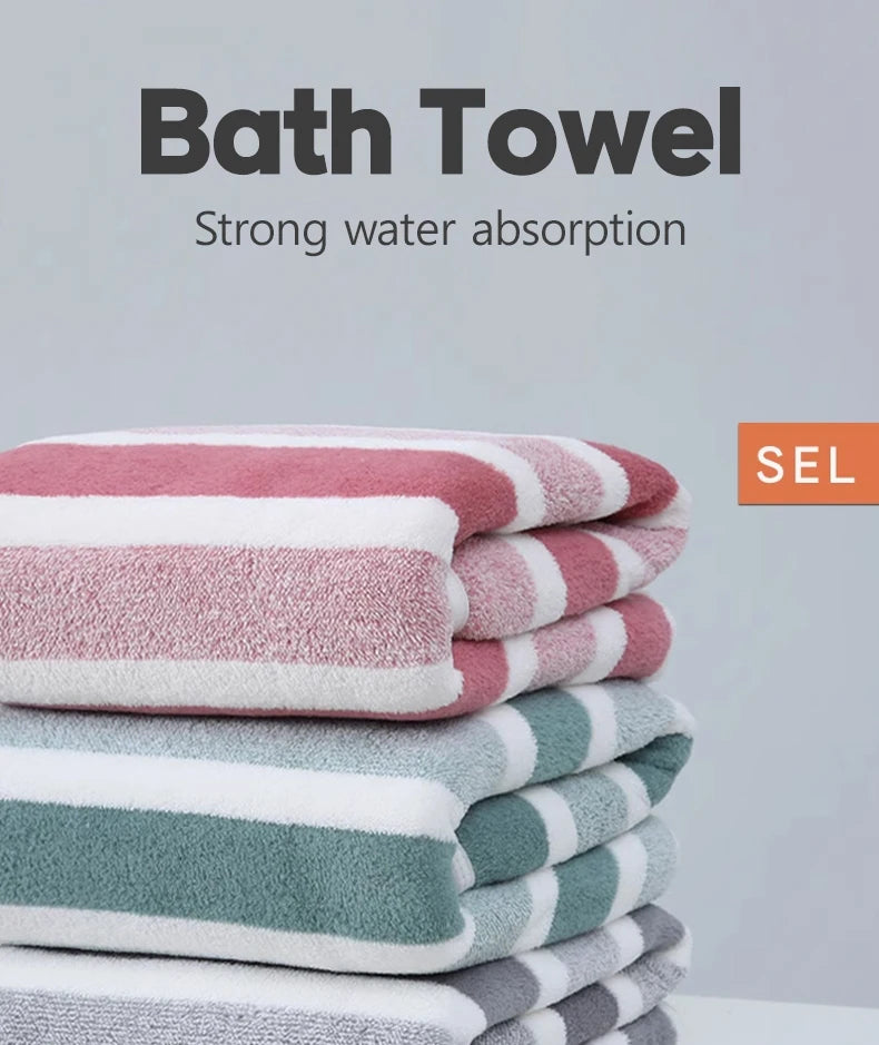 Thickened Absorbent Bath Towel Soft Face Towel for Home - MISCOZY