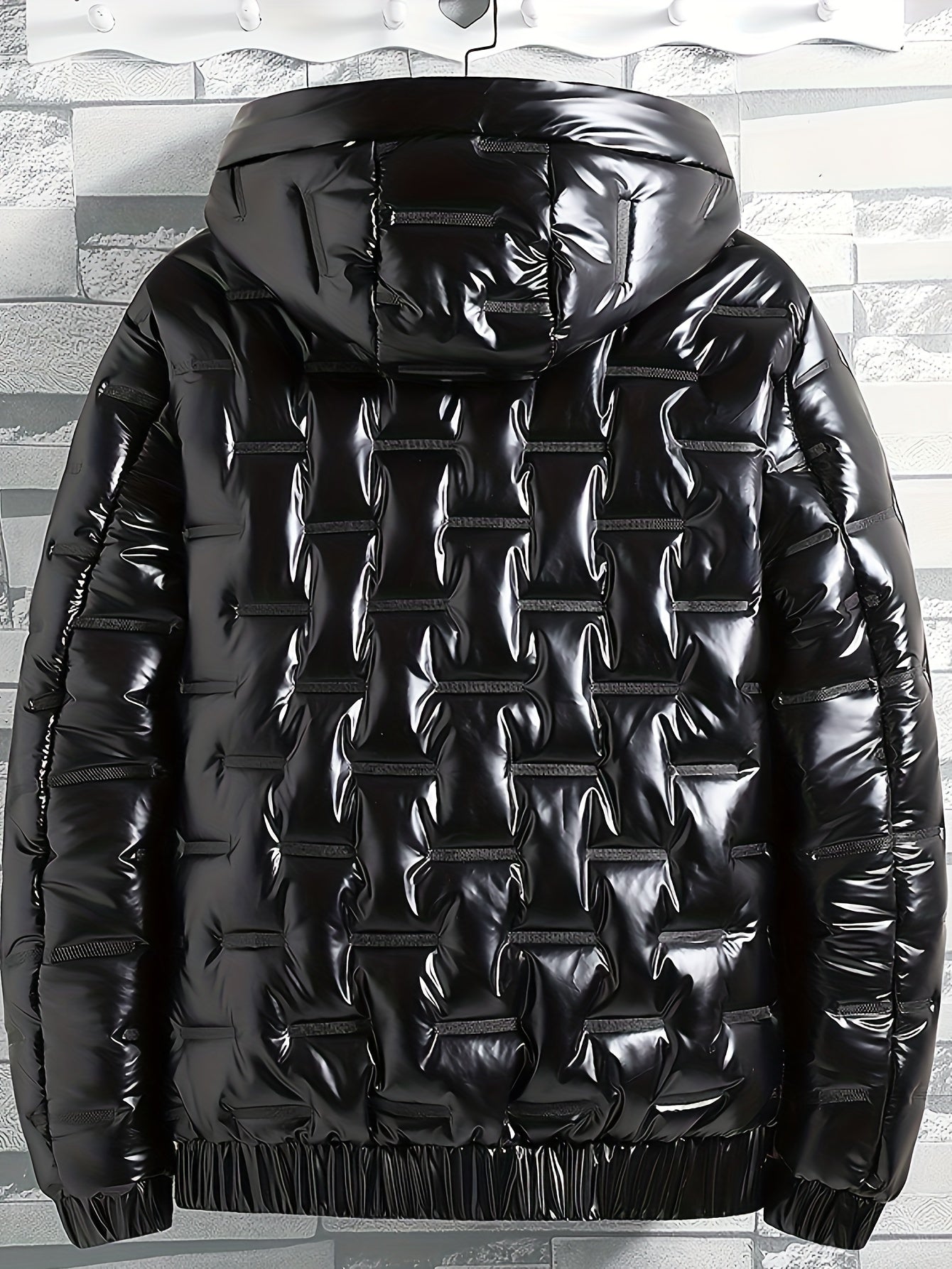 Miscozy's Zipper Closure Hooded Coat