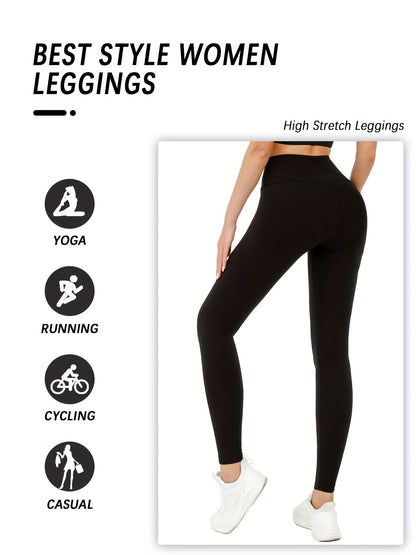 Super Soft High-Waisted Leggings for Women - MISCOZY