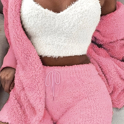 Miscozy Warm Fuzzy 3-piece pajama set