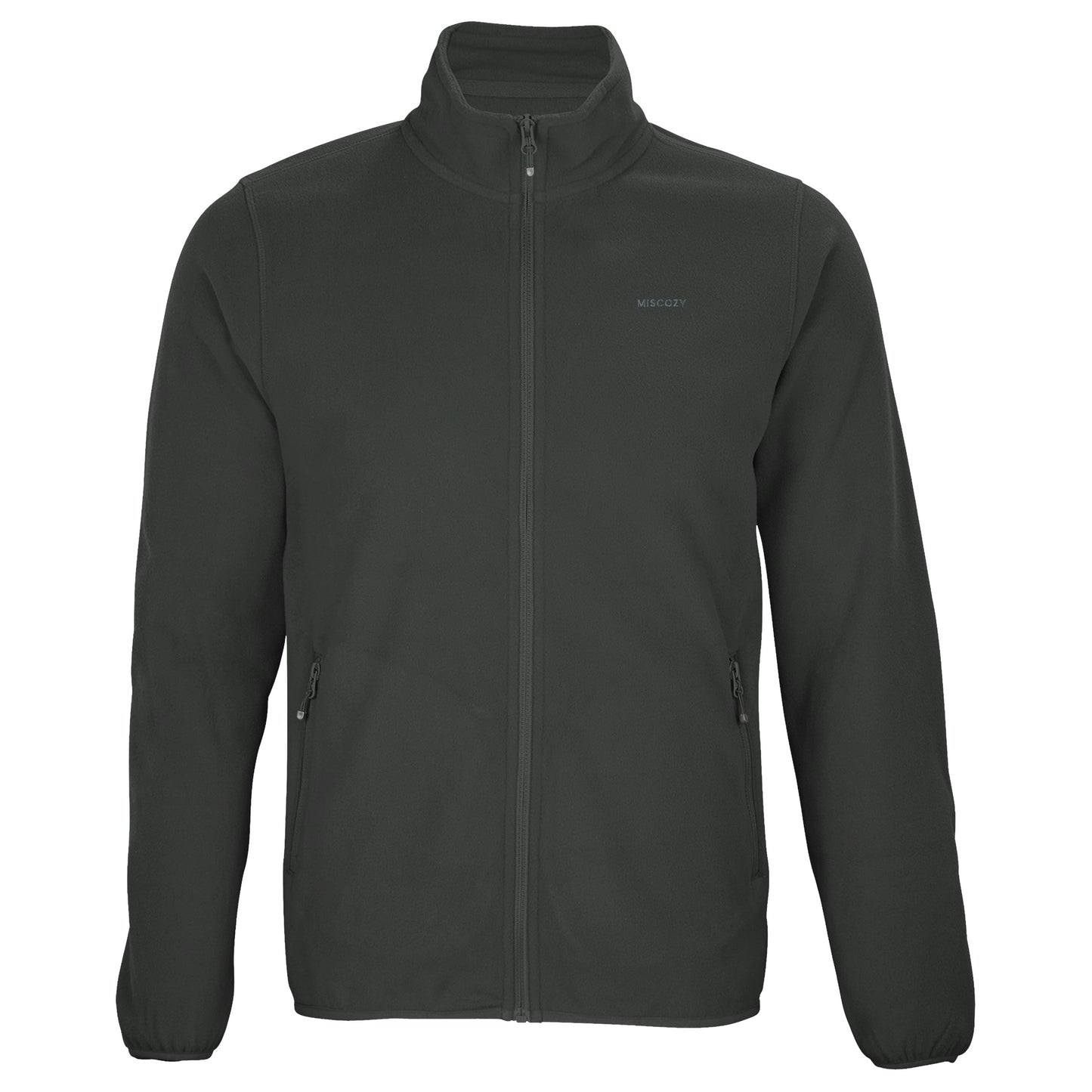 Men's Microfleece Zip Jacket With 100% recycled polyester | Miscozy - MISCOZY