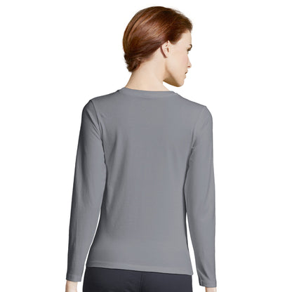 Women's Long Sleeve Fitted T-shirt | Miscozy - MISCOZY