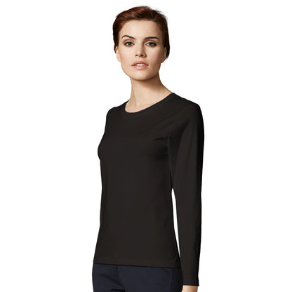 Women's Long Sleeve Fitted T-shirt | Miscozy - MISCOZY